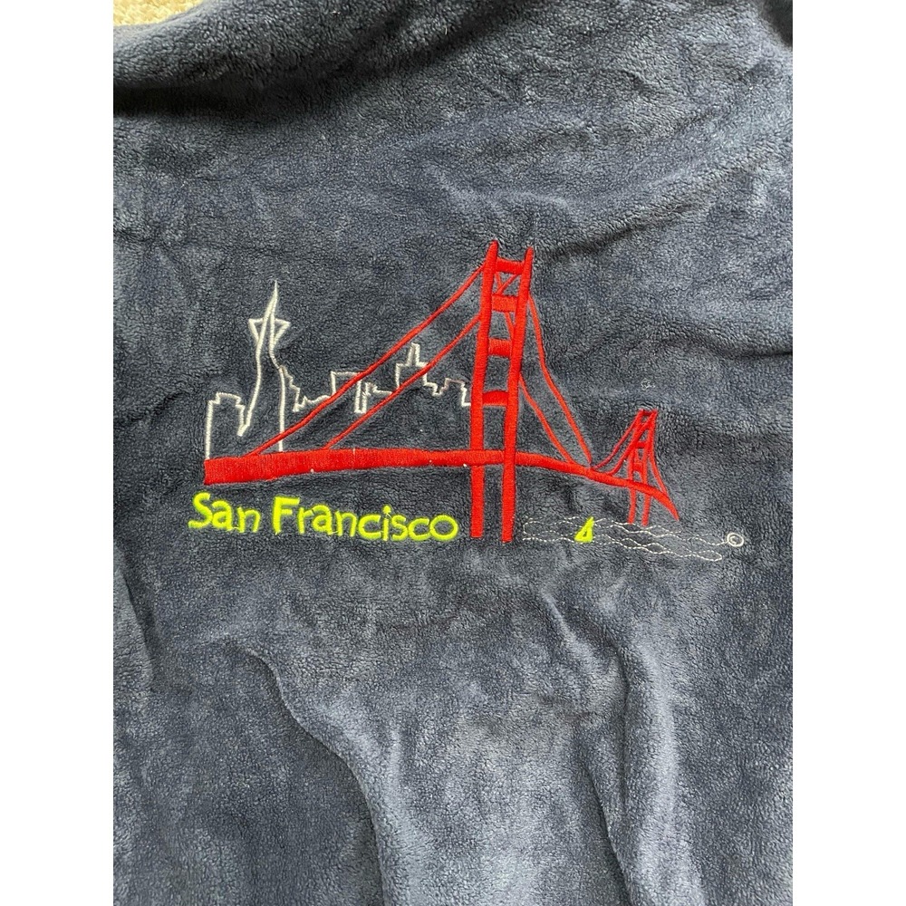 Rare VTG Reversible City of San Francisco Windbreaker‎ Jacket Men Sz S - Picture 5 of 12
